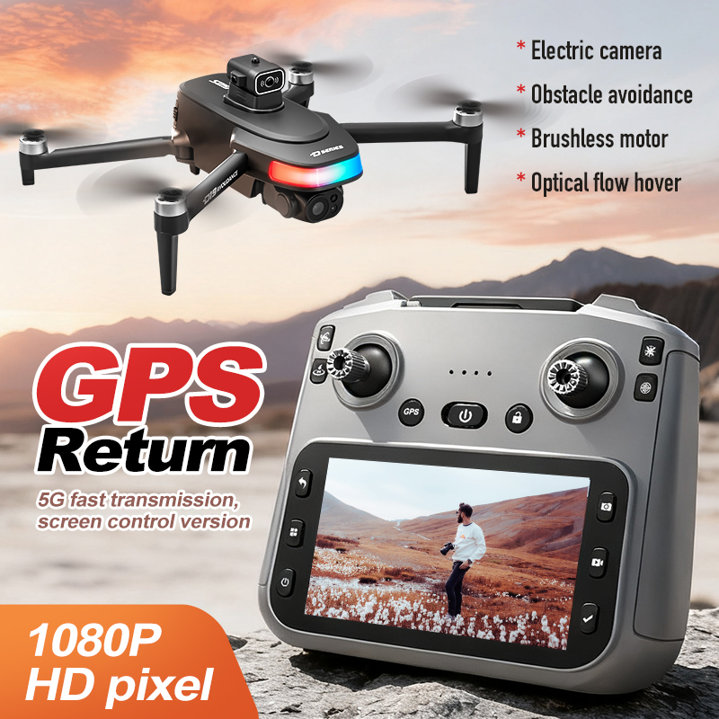 Drone Camera With Gimbal - Gorący dron GPS D19 1080P z