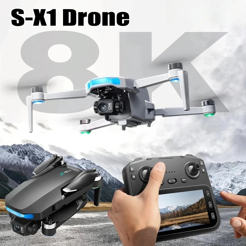 Drone Camera Night Vision - Oryginalny dron S-X1 8K HD Profesjonalny