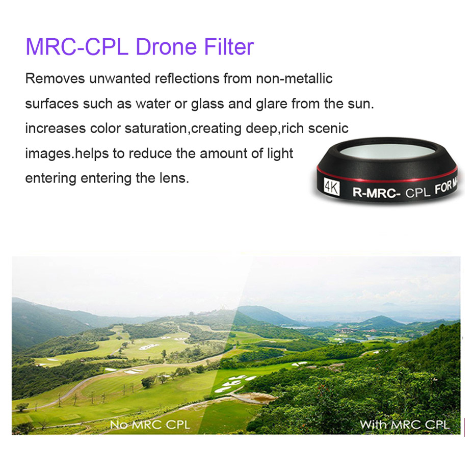 Filtr dronowy do Mavic Pro CPL – Drone Camera Night Vision recenzja i cena