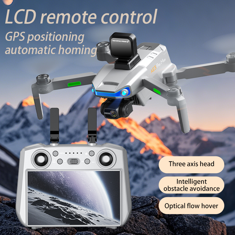 AE3 PRO Max NEW LCD SC GPS Dro – Drone Camera Professional recenzja i cena
