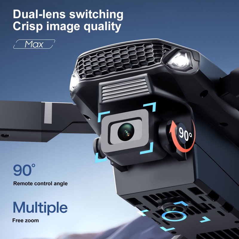 Nowy Mini Dron E88 Pro 4K z Po – Drone Camera Night Vision recenzja i cena