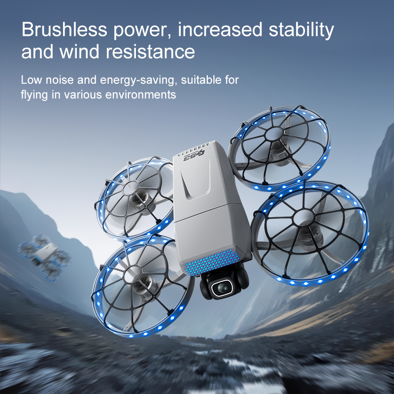 Nowy składany mini dron G63 z  – Drone Camera With Gimbal recenzja i cena