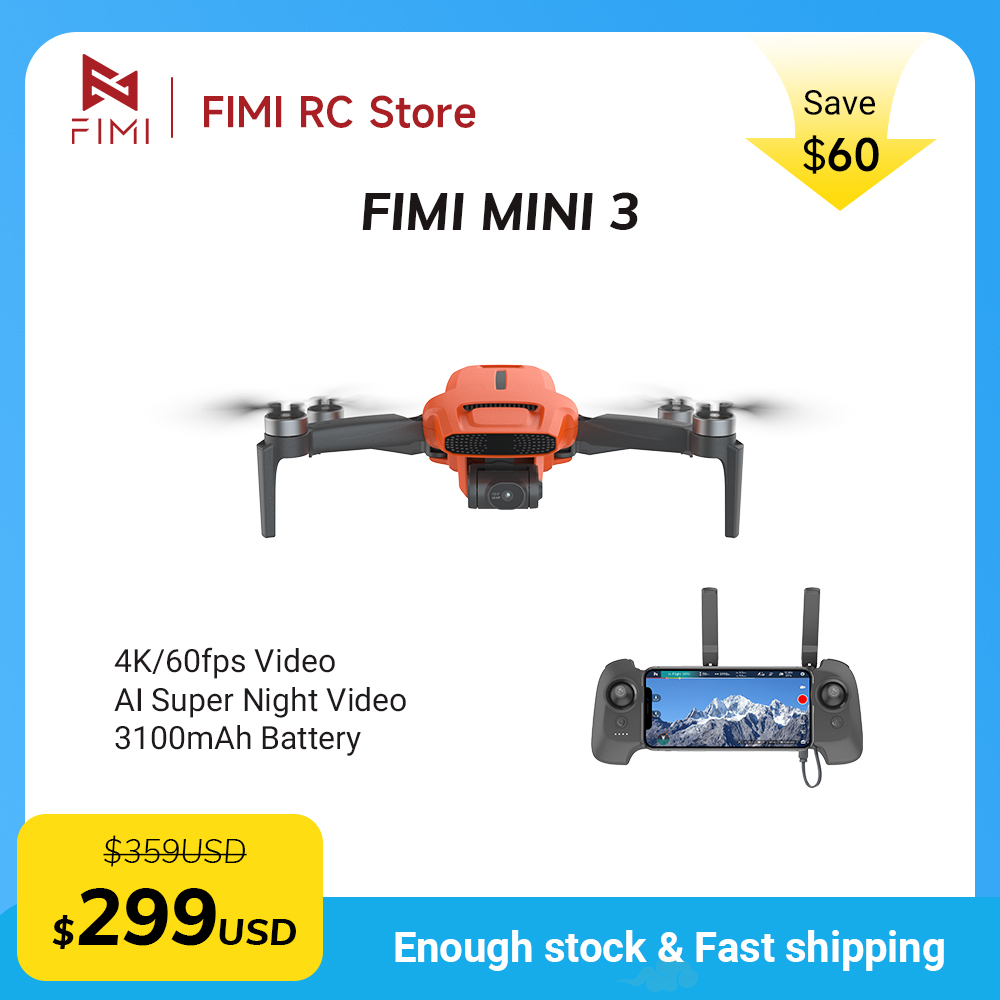 Dron FIMI MINI 3 z kamerą 4K 6 – Drone Camera 4K recenzja i cena